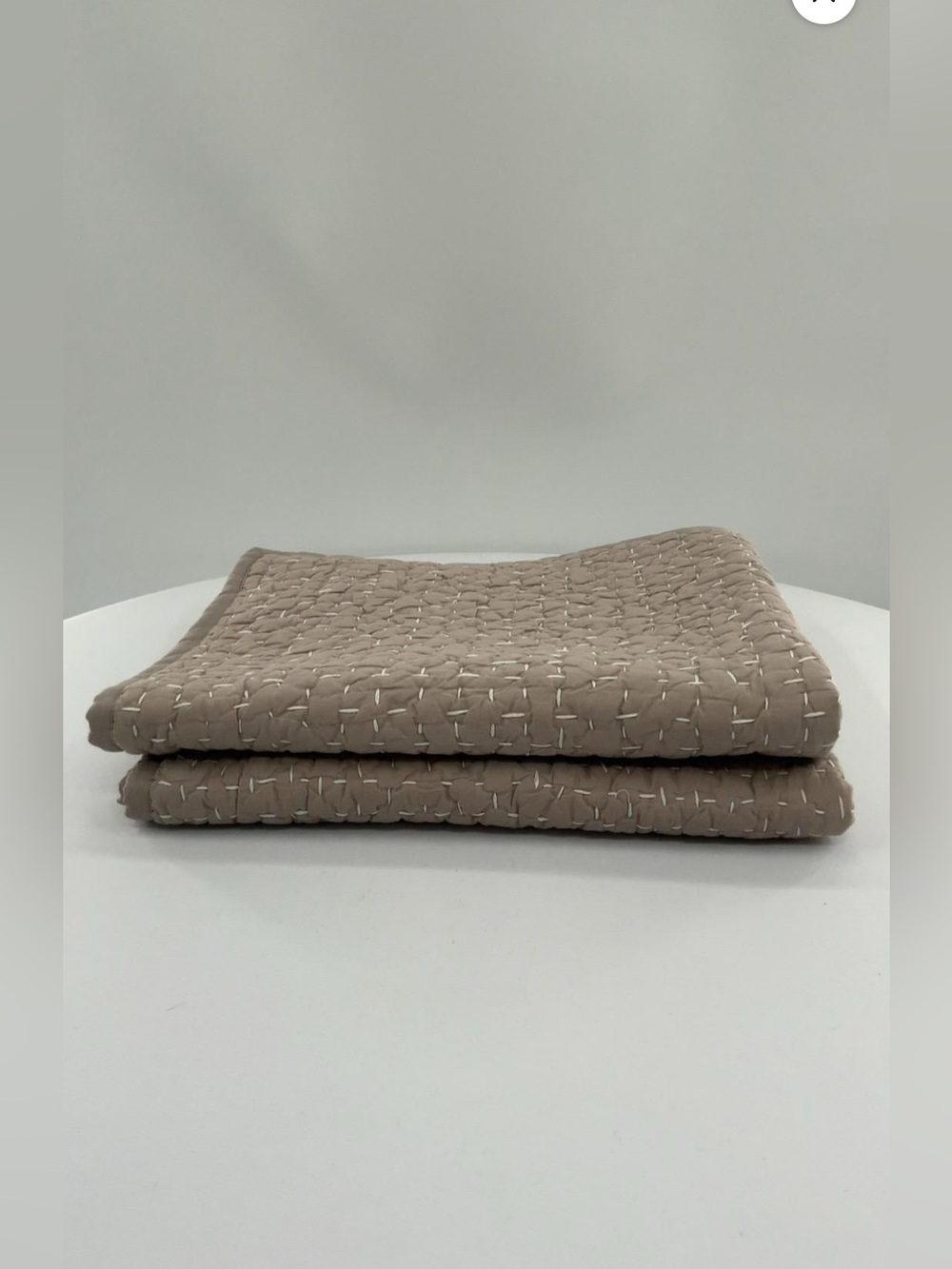 Organic Cotton Hand Stitched Pillow Covers - Picture 2 of 3